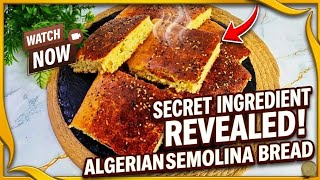 👉 Easy Artisan Semolina Bread | No-Knead Liquid Dough Magic
