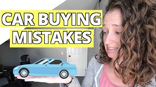 10 CAR BUYING MISTAKES TO AVOID IN 2022 (#9 will surprise you!)