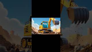 Excavator Song for Kids | About Construction  #kidssongs#construction #trucks #excavator  #learning