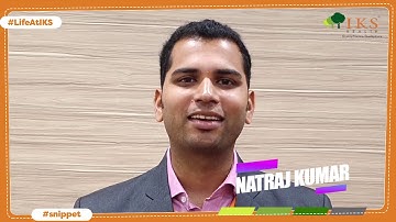 Working at IKS Health - Natraj Kumar