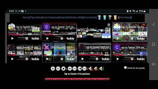 Up To Faster 416 Parison