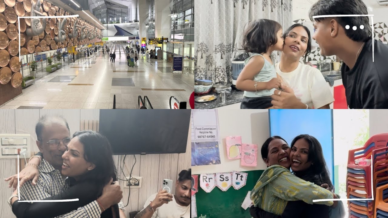 Surprise visit || Canada to India || Family reactions || Vlog 30