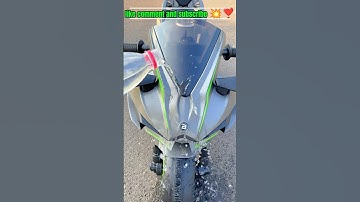 Kawasaki ninja h2r bike 😱💥❣️. #shorts #bike #ninja #h2r #superbike