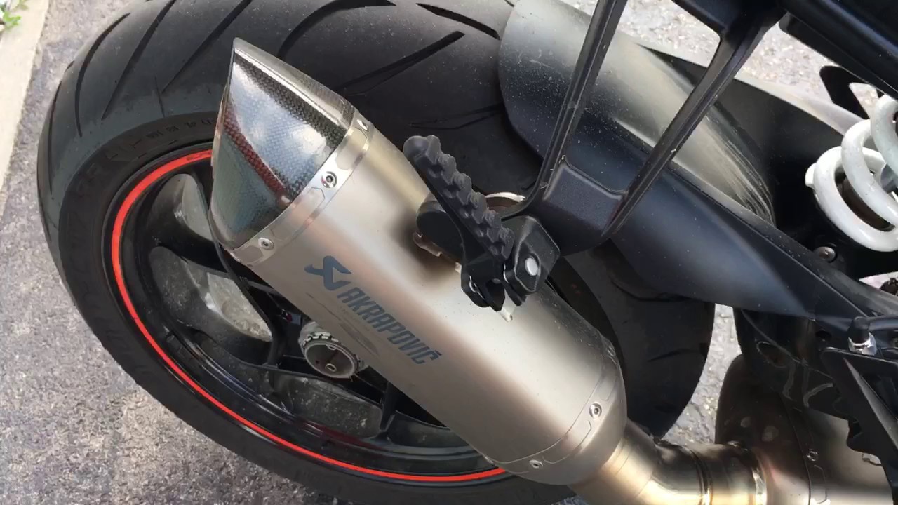 Super Duke 1290 R, 2017, Akrapovic Titanium Evo System