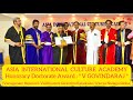 Honorary Doctorate Awarded to Guruji  V.GOVINDARAJ, Venuganam Bajanai&amp;ValliKummi/Iranya Nadaga Sabha