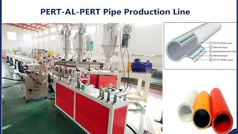 PPR -AL-PRR Plastic Aluminum Pipe production line / PPR AL PPR Pipe Making Machine KAIDE China