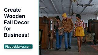 Wooden Business Signs, Plaques & Awards: Fall Decor Ideas