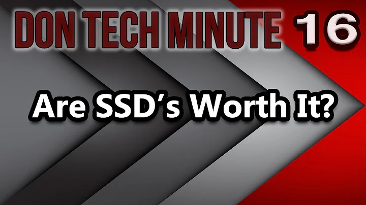 SSD vs HDD: Is a Solid State Drive WORTH It? (What SSDs DO for YOUR PC!)