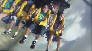 Montu Roller Coaster POV 1998, Busch Gardens,Tampa USA