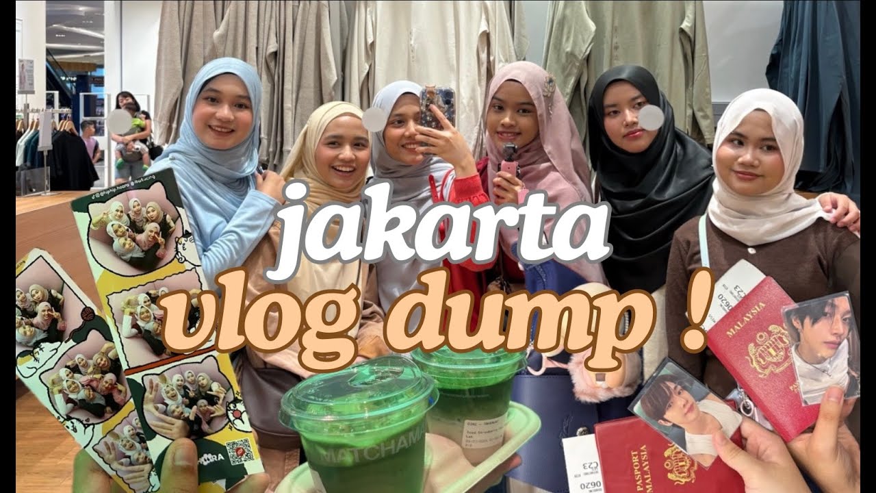 this is what being 20, travelling in jakarta felt like 💭📍🇮🇩