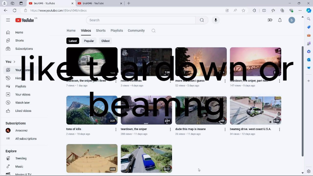 what do you want to see next - YouTube