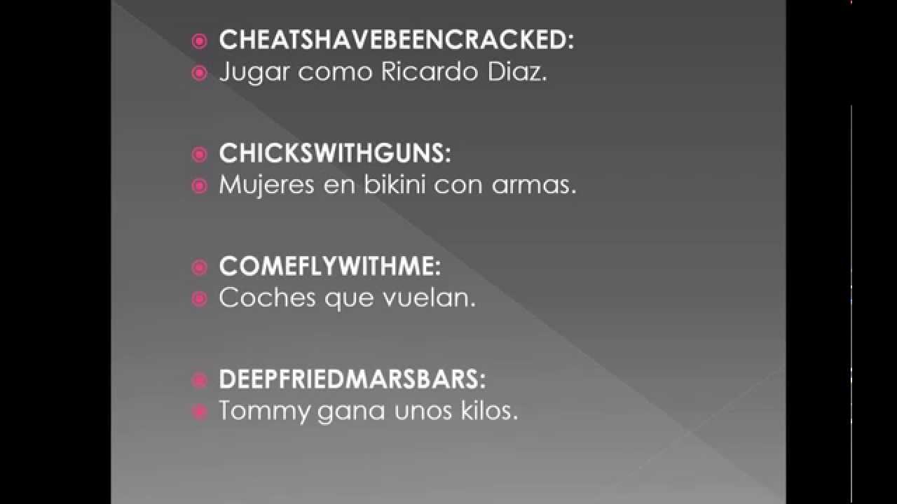 CLAVES DE GTA VICE CITY PARA PC YouTube