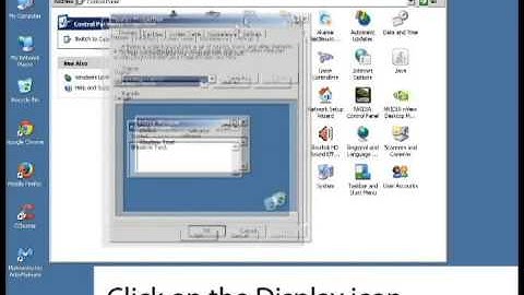 How to change the screensaver in Windows XP