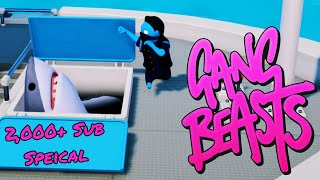 Gang Beasts Wins And Fails #65 | 2,000+ Sub Speical