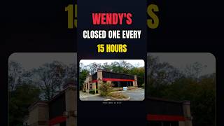 Wendy's Closed a Restaurant Every 15 Hours This Year #Wendys #FastFood