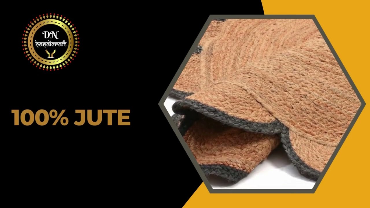 Natural Fiber Rug for Sustainable Interiors – DN Handicraft
