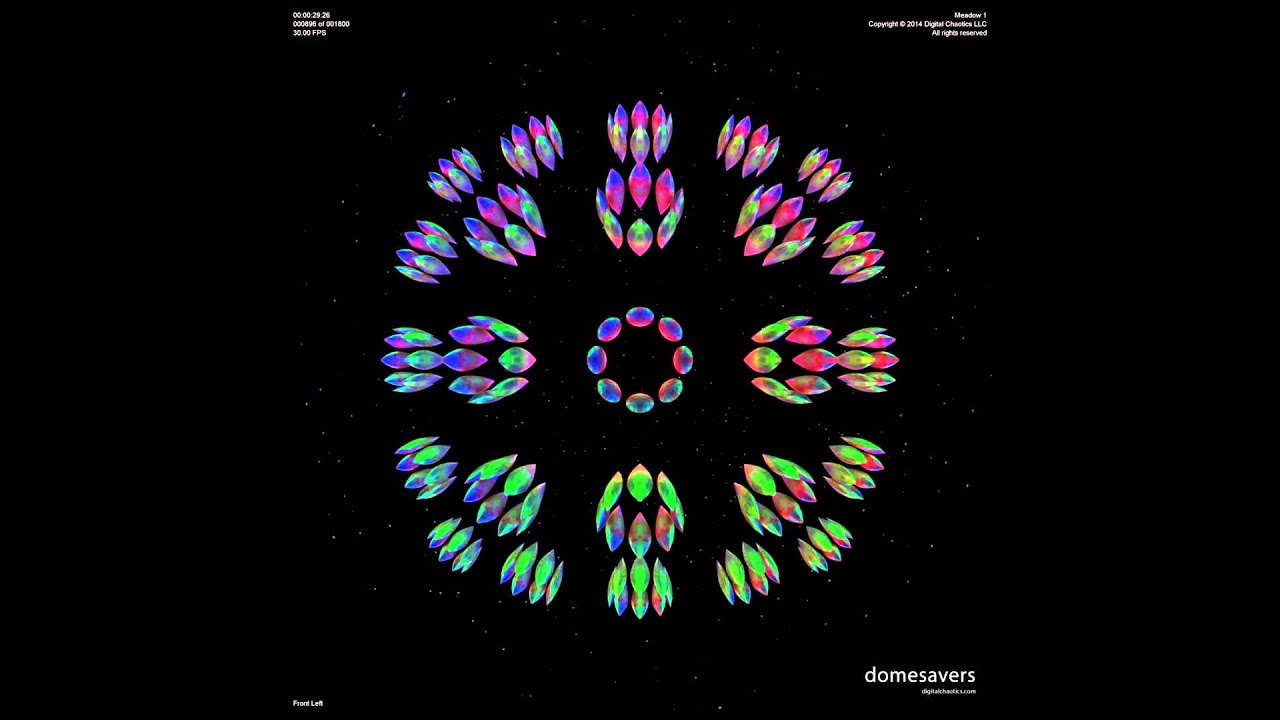 Meadow 1 - a Visual Music piece from DomeSavers.com