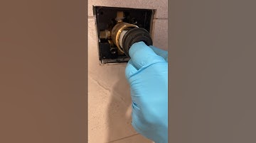 Delta Shower Cartridge & Trim Installation. #shorts #plumbing #plumber #delta #shower