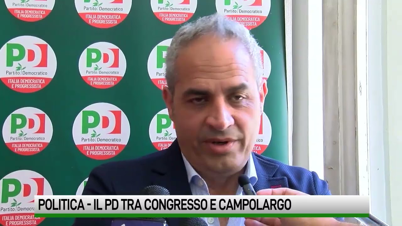 Al via il congresso dell’unità e il tavolo del Campo Largo