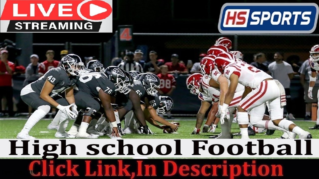 Poteet vs West Mesquite High School football Live Stream YouTube