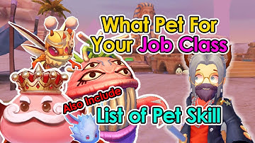 [ROX] What Pet For Your Job Class and List of Pet Skills | Ragnarok X Next Generation | King