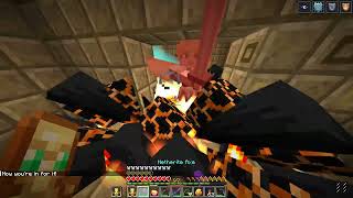 Minecraft Valkyrie Queen Boss Fight