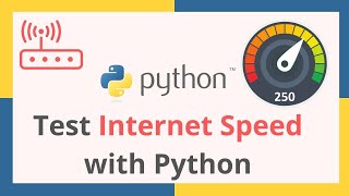 Python Internet Speed Test Program | Speedtest Python Mini Project screenshot 4