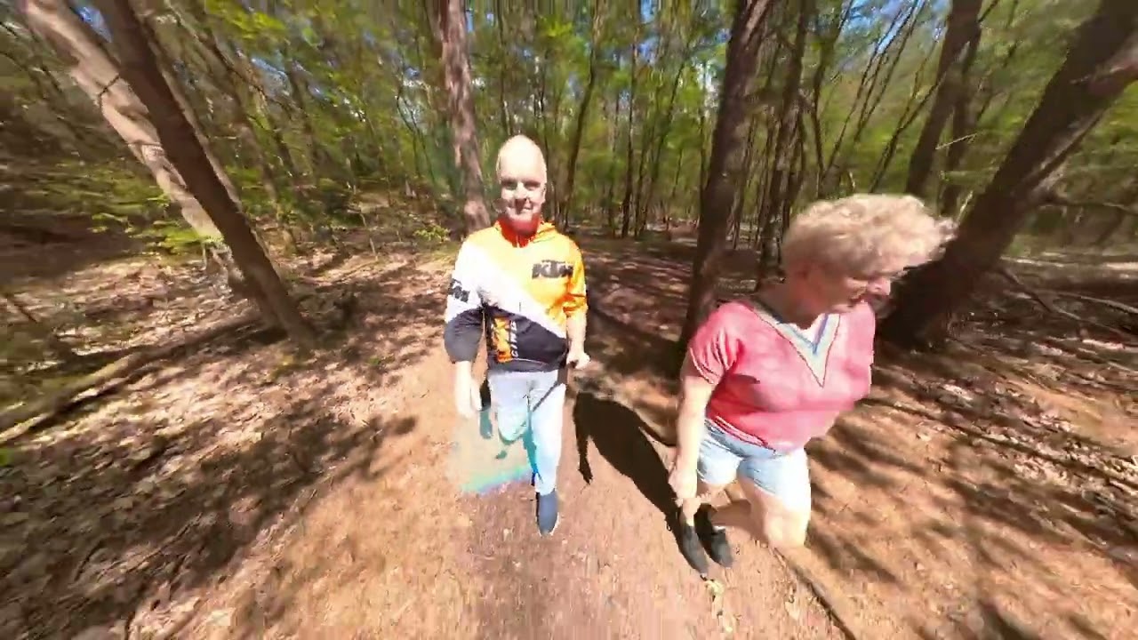 Wandeling langs het belevingspad in het Drentse Wold te Hoogersmilde