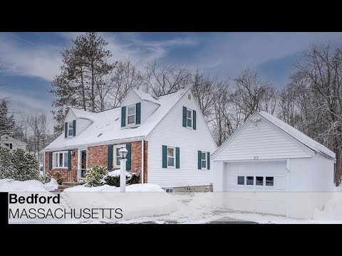 22 Brooksbie Road, Bedford, MA home video tour