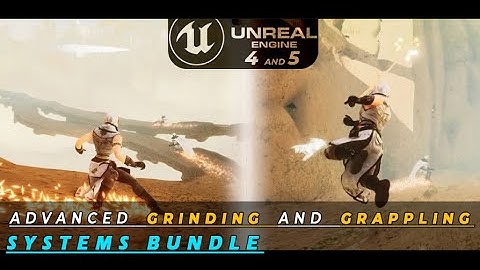 [ UE4 and UE5 ] 🛹🪝 Advanced Mechanics V1 | TRAILER