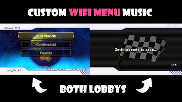 [MKWii] Custom WiFi Menu Music Tutorial | Both WiFi Lobbys