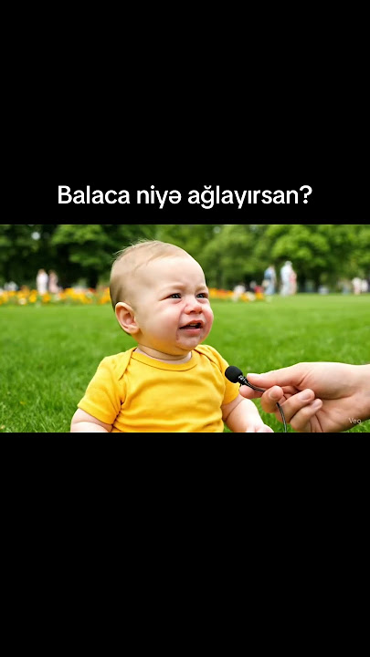 Balaca niye ağlayırsan? #süniintellekt #aiazerbaycan