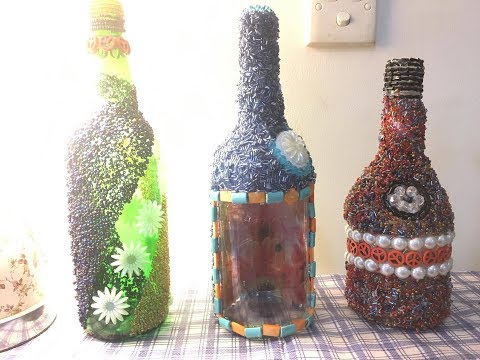Video: How To Decorate Bottles With Beads