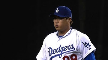 NYM@LAD: Ryu allows one run over seven frames