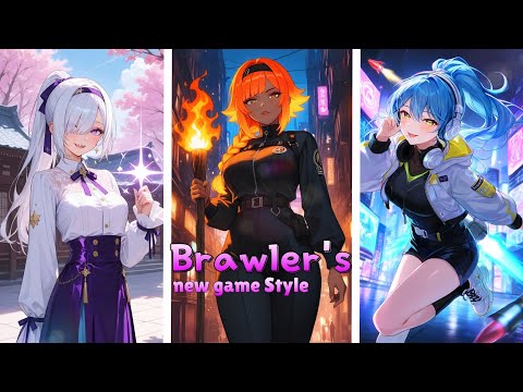 Brawler's As Anime RPG Game Style😍
