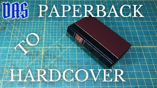 Converting a Paperback to a Hardcover Book Part 1 // Adventures in Bookbinding screenshot 5