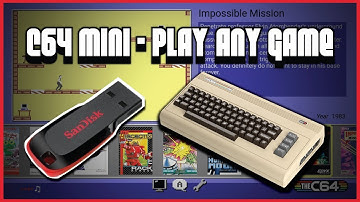C64 Mini - How To Play Roms (Quick Load)