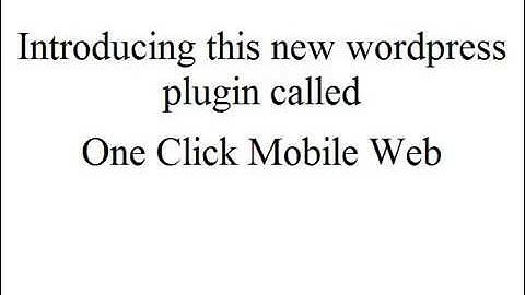 How to turn your wordpress site into iPhone/iPad/Apple Apps