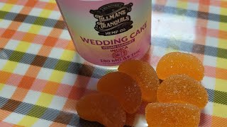 Tillmans Tranquils D9 Wedding Cake Edibles! Legal Delta 9 Hemp Edibles? Let's see what's up 🚀🌌👌
