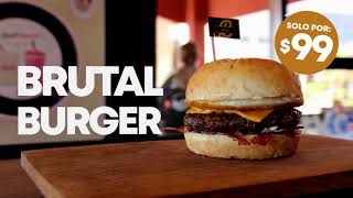 Brutal Burger en The Burger Week 2018