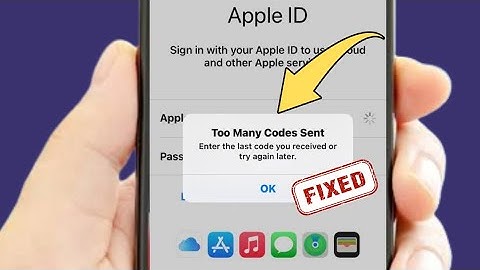 Hoe u te veel verzonden codes kunt oplossen Probeer het later opnieuw op uw iPhone