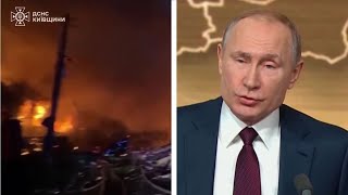 Trump calls Putin 'crazy' over escalated attacks in Ukraine