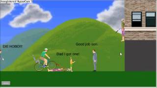 happy wheels part 7w/Ben:never follow the white line screenshot 2