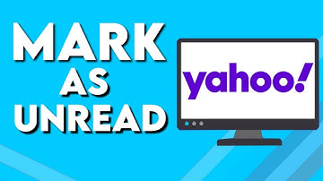 How To Mark As Unread Any Message Email on Yahoo Mail