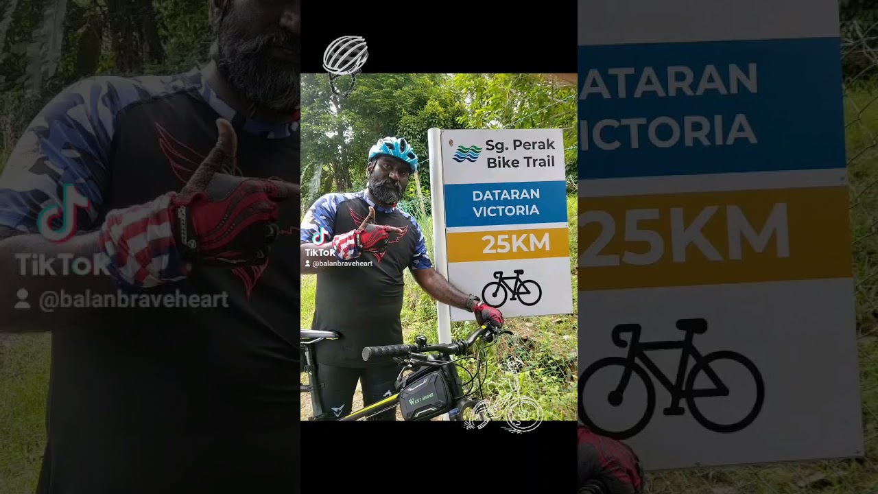 Victoria Bridge - Sungai Perak Trail Ride. Kuala Kangsar.