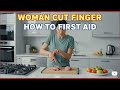 Deep Finger Cut First Aid | Heavy Bleeding Emergency Treatment (Step-by-Step)