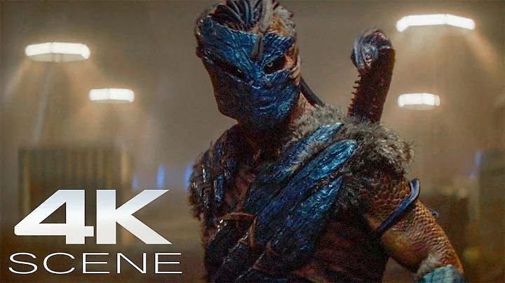 Dek Vs. Everyone - Weyland Yutani Synthetics (2025) Fight Scene - Predator Badlands Movie Clip 4K