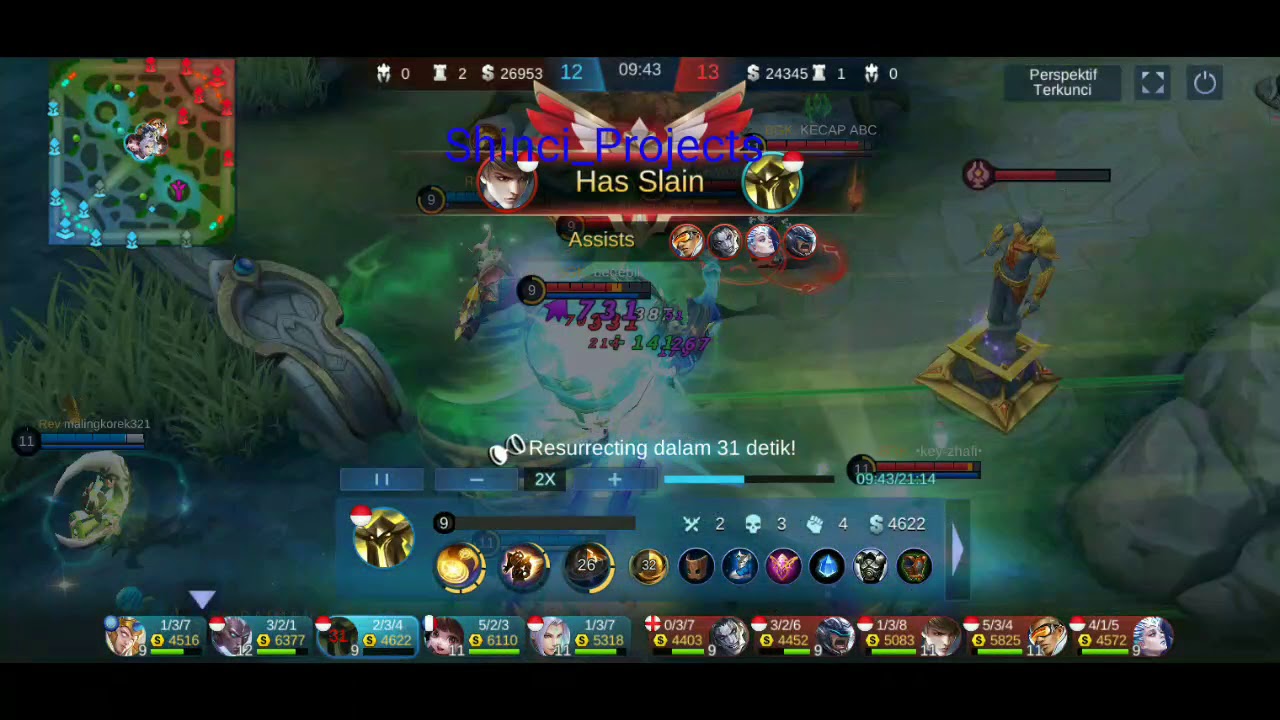 Sparring Pertama Squad REV Auto????