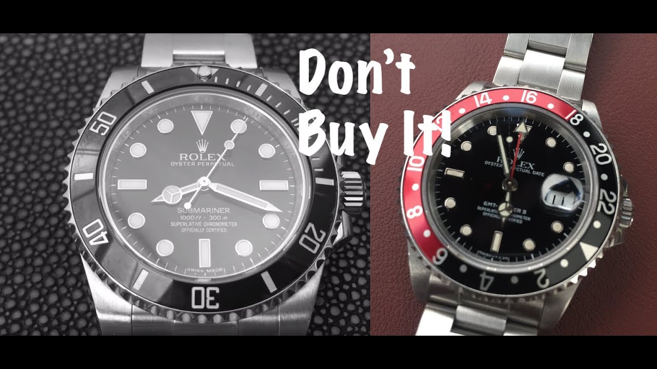 rolex gmt or submariner