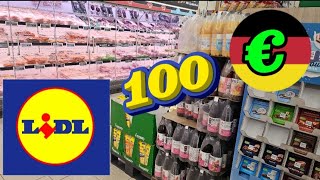 🇩🇪 100€ Grocery shopping at Lidl in Germany #Price 2025# Weekly Budgets for a family 